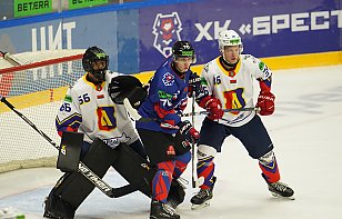 «Лида» отыгралась на последней минуте, но все же проиграла «Бресту» в серии буллитов