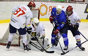 В очередном матче высшей лиги фарм-клуб «Лиды» уступил хоккеистам из Витебска 