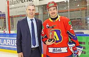 Максим Кунишников получил свою вторую награду лучшему игроку Betera-экстралиги!