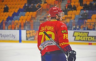 Денис Зайчик – в тройке лучших хоккеистов вчерашнего игрового дня